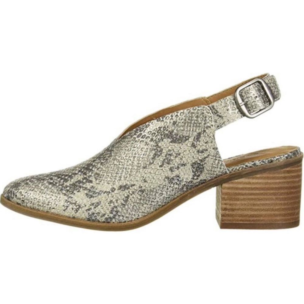 Lucky Brand Snakeskin Lideton Mules